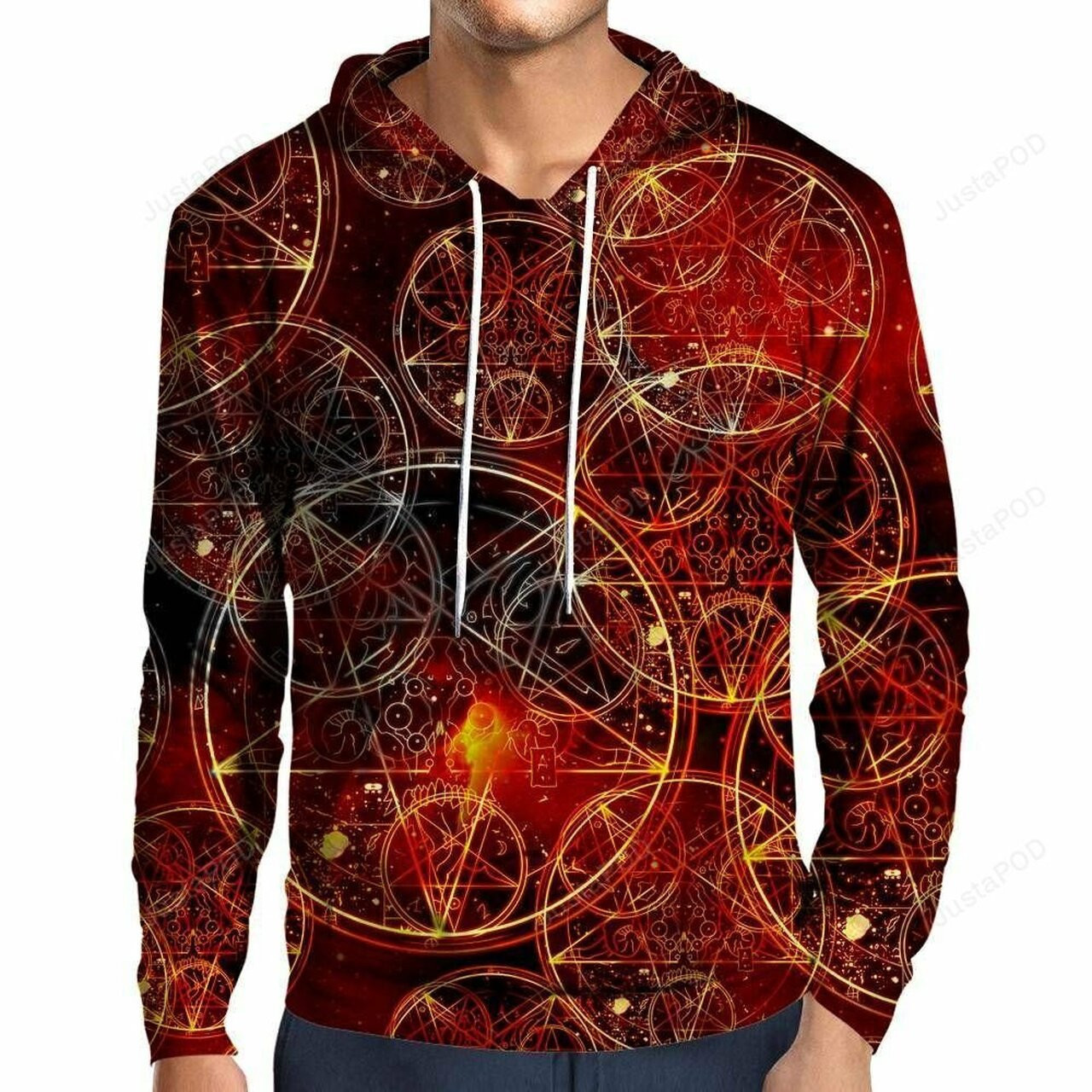 Conjuring Symbols 3d All Over Printed Hoodie