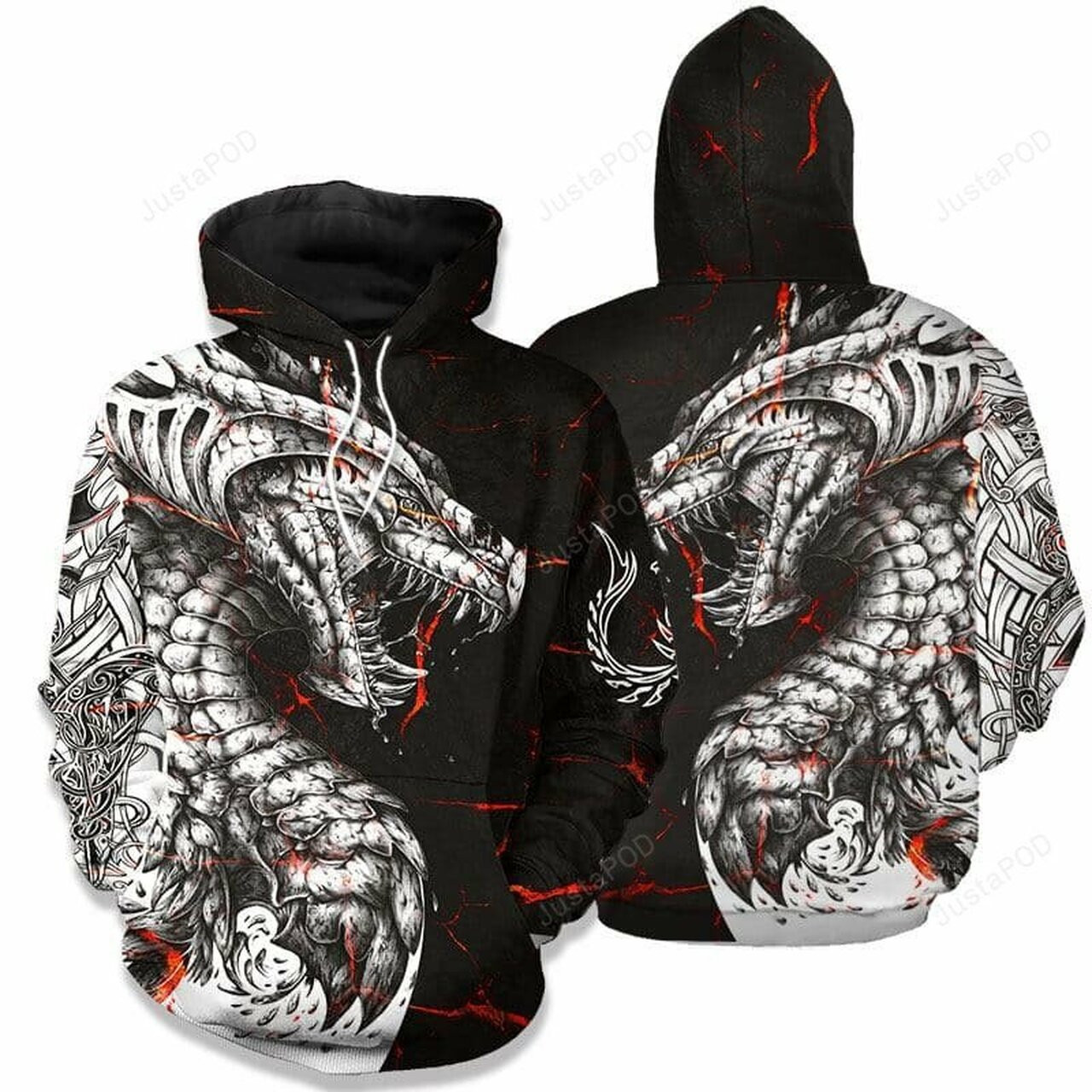 Cool Dragon Tattoo 3d All Print Hoodie