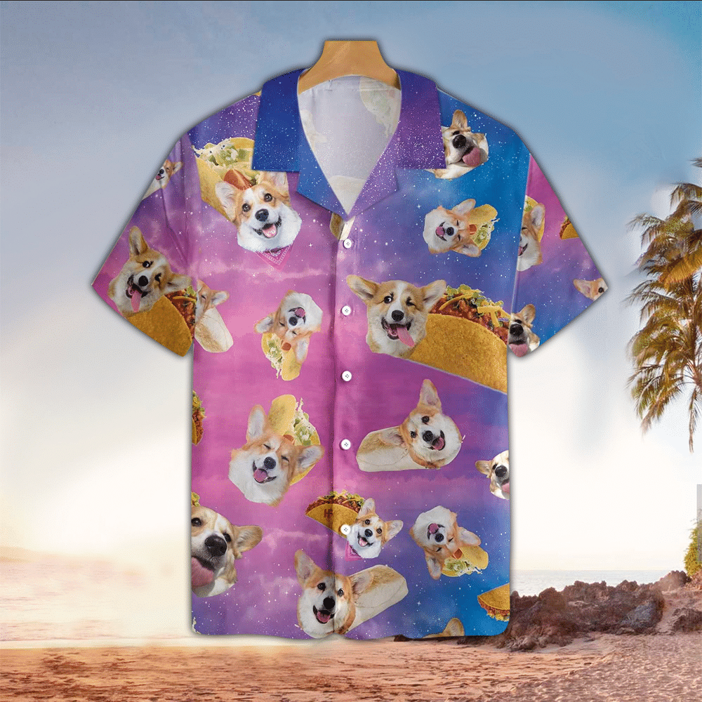 Corgi Hawaiian Shirt Perfect Dog Clothing Shirt For Men and Women