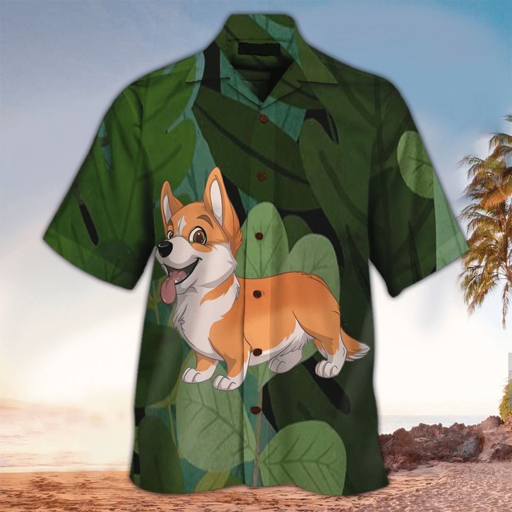 Corgi Hawaiian Shirt Perfect Gift Ideas For Dog Lover Shirt For Men and Women