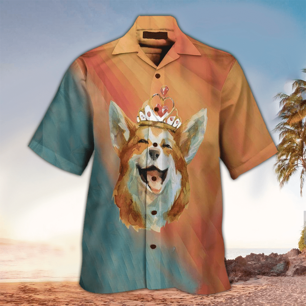 Corgi Shirt Corgi Hawaiian Shirt For Dog Lovers Shirt For Men and Women