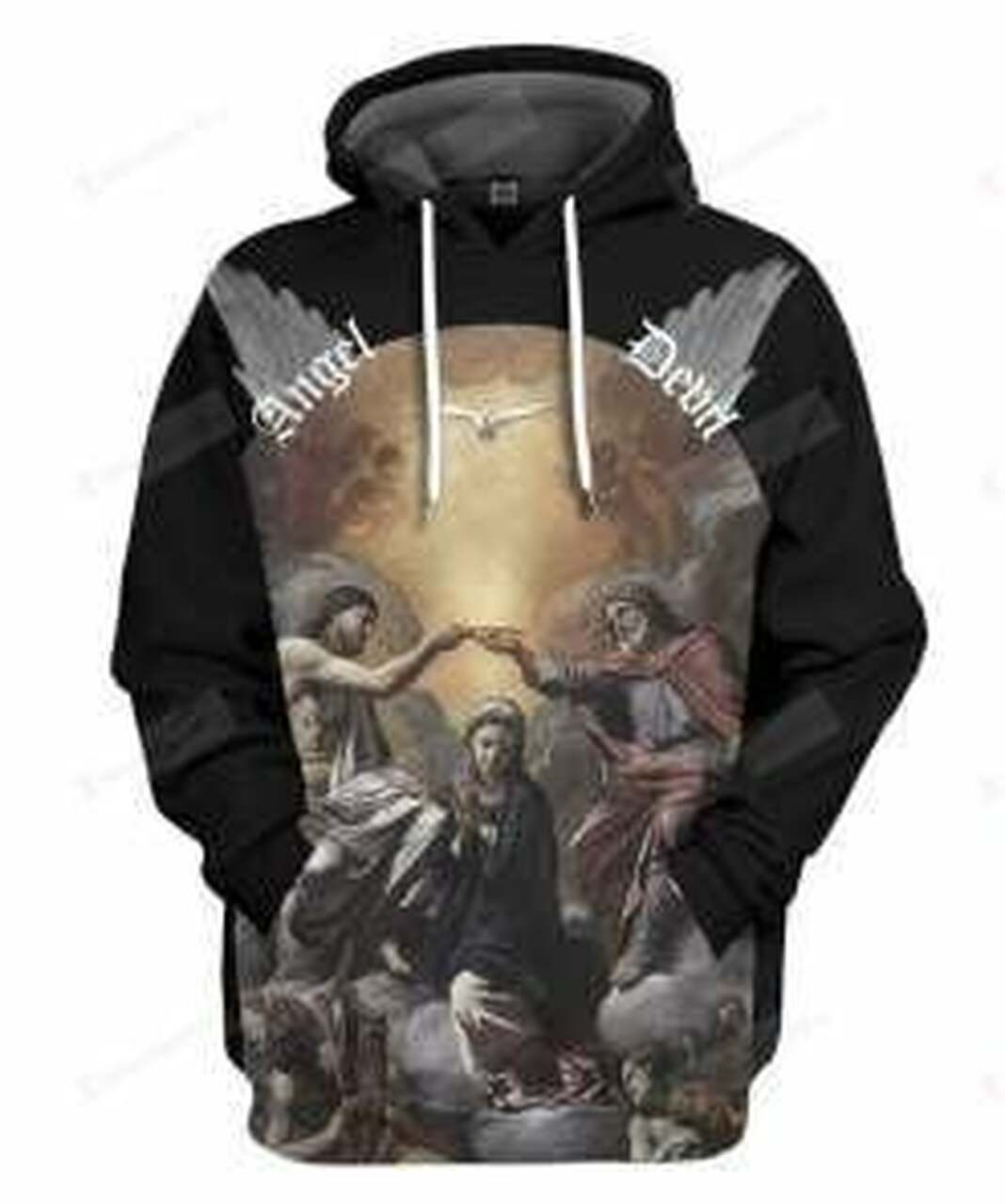 Coronation Of Virgin 3d All Over Print Hoodie