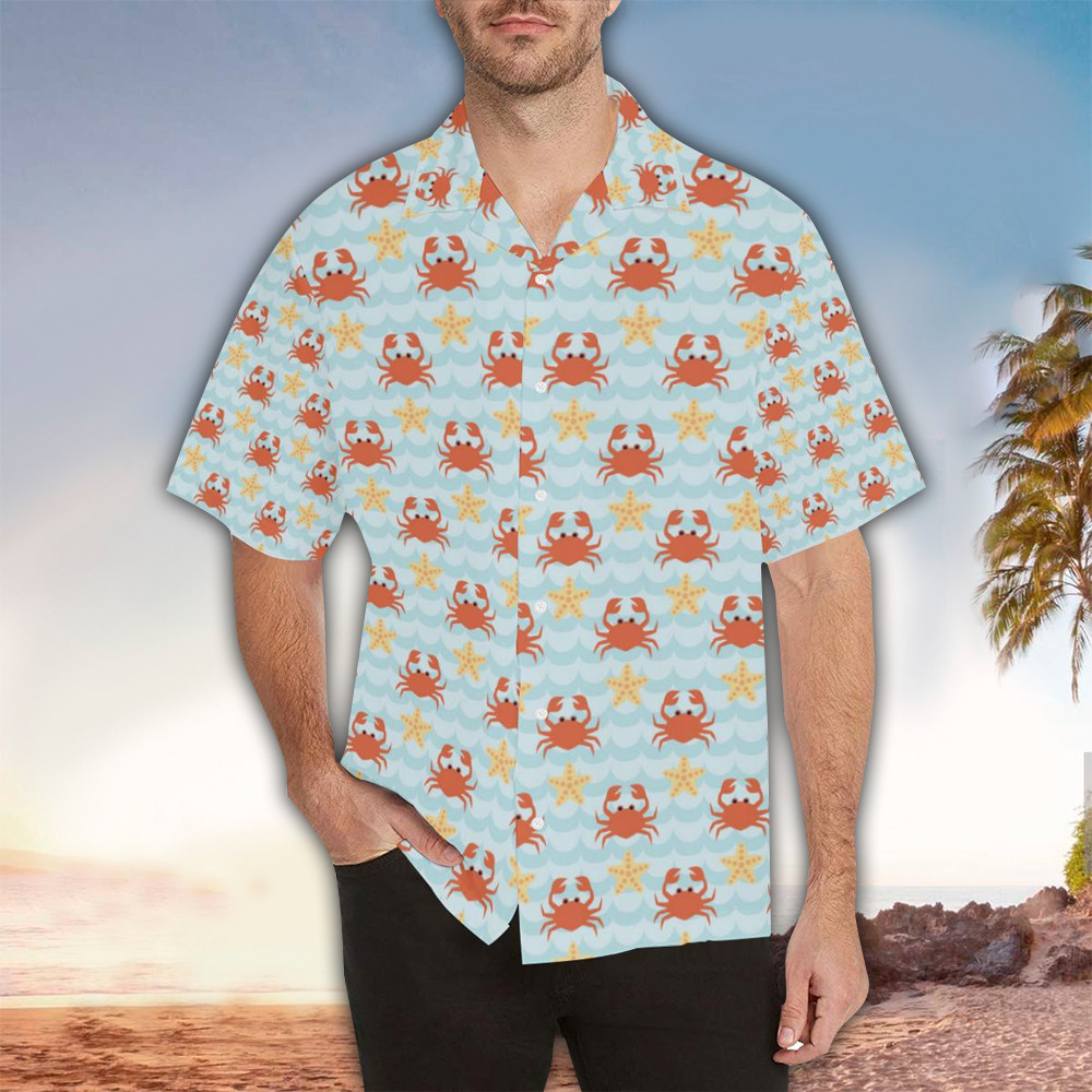 Crab Hawaiian Shirt Crab Shirt For Crab Lover Shirt for Men and Women