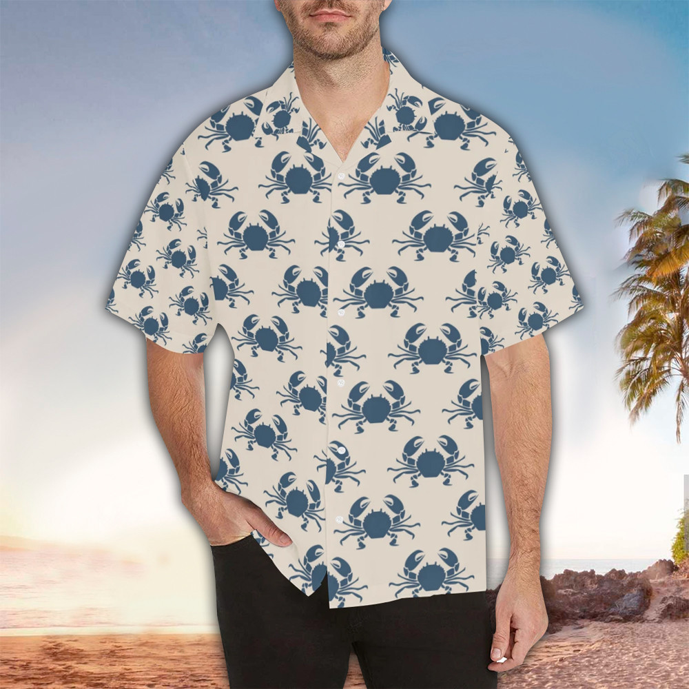 Crab Hawaiian Shirt Crab Shirt For Crab Lover Shirt for Men and Women