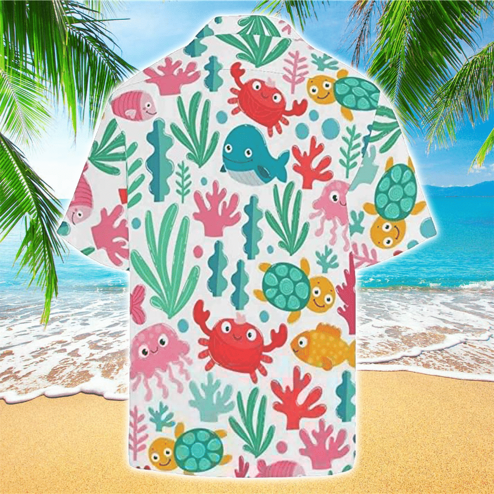 Crab Hawaiian Shirt Mens Hawaiian Shirt For Crab Lover Shirt for Men and Women