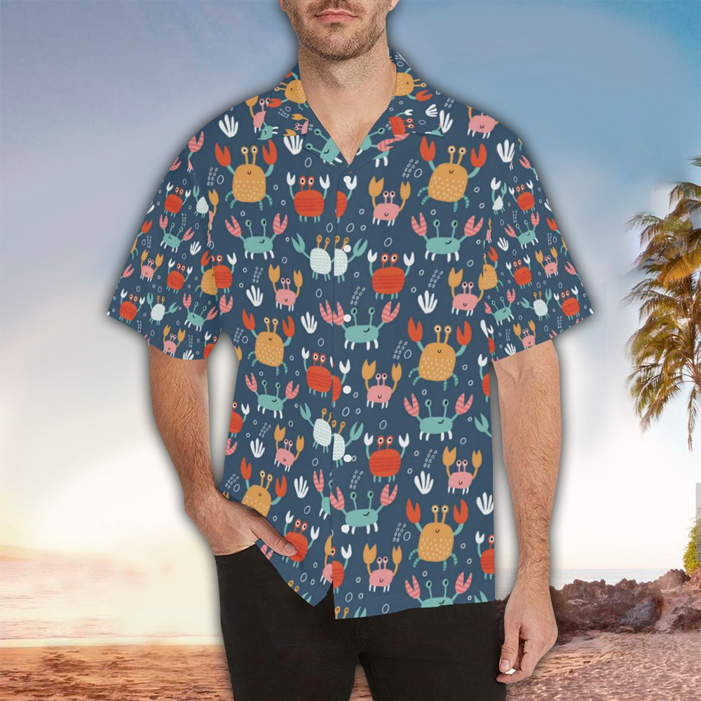 Crab Hawaiian Shirt Perfect Gift Ideas For Crab Lover Shirt for Men and Women