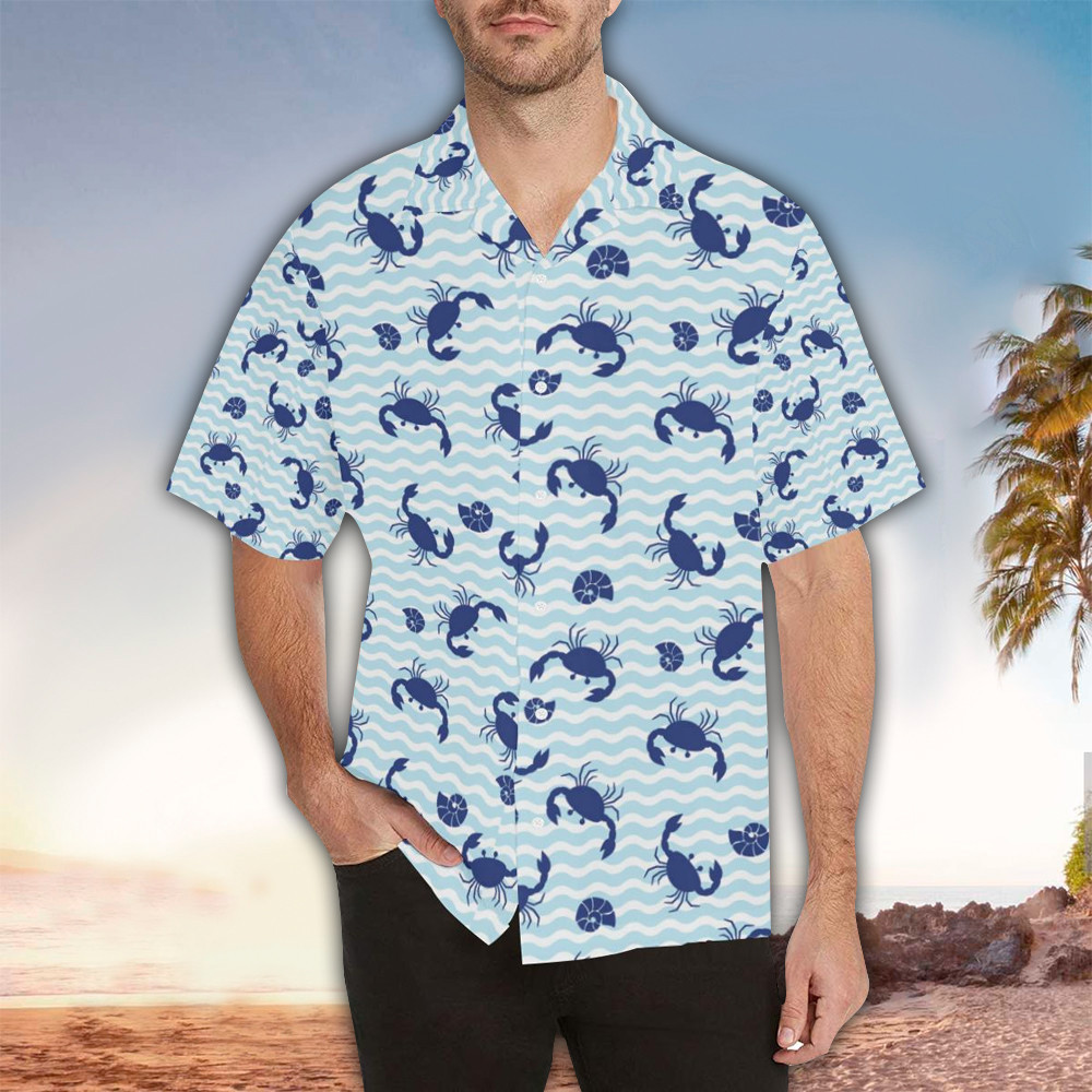 Crab Hawaiian Shirt Perfect Gift Ideas For Crab Lover Shirt for Men and Women