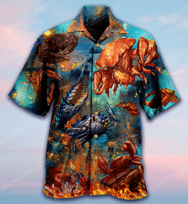 Crab Let's Get Crackin' Limited - Hawaiian Shirt Hawaiian Shirt For Men