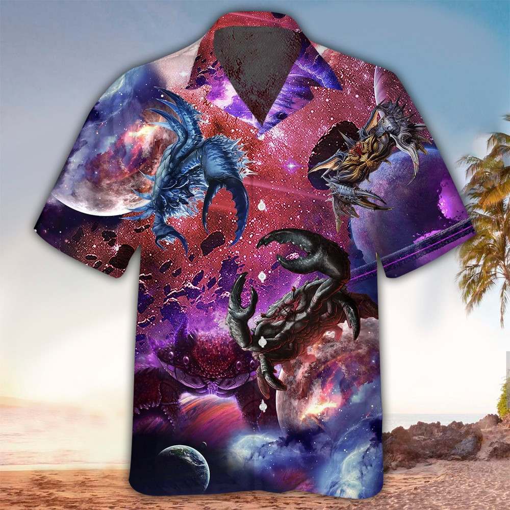 Crab Shirt Crab Hawaiian Shirt For Crab Lovers Shirt for Men and Women