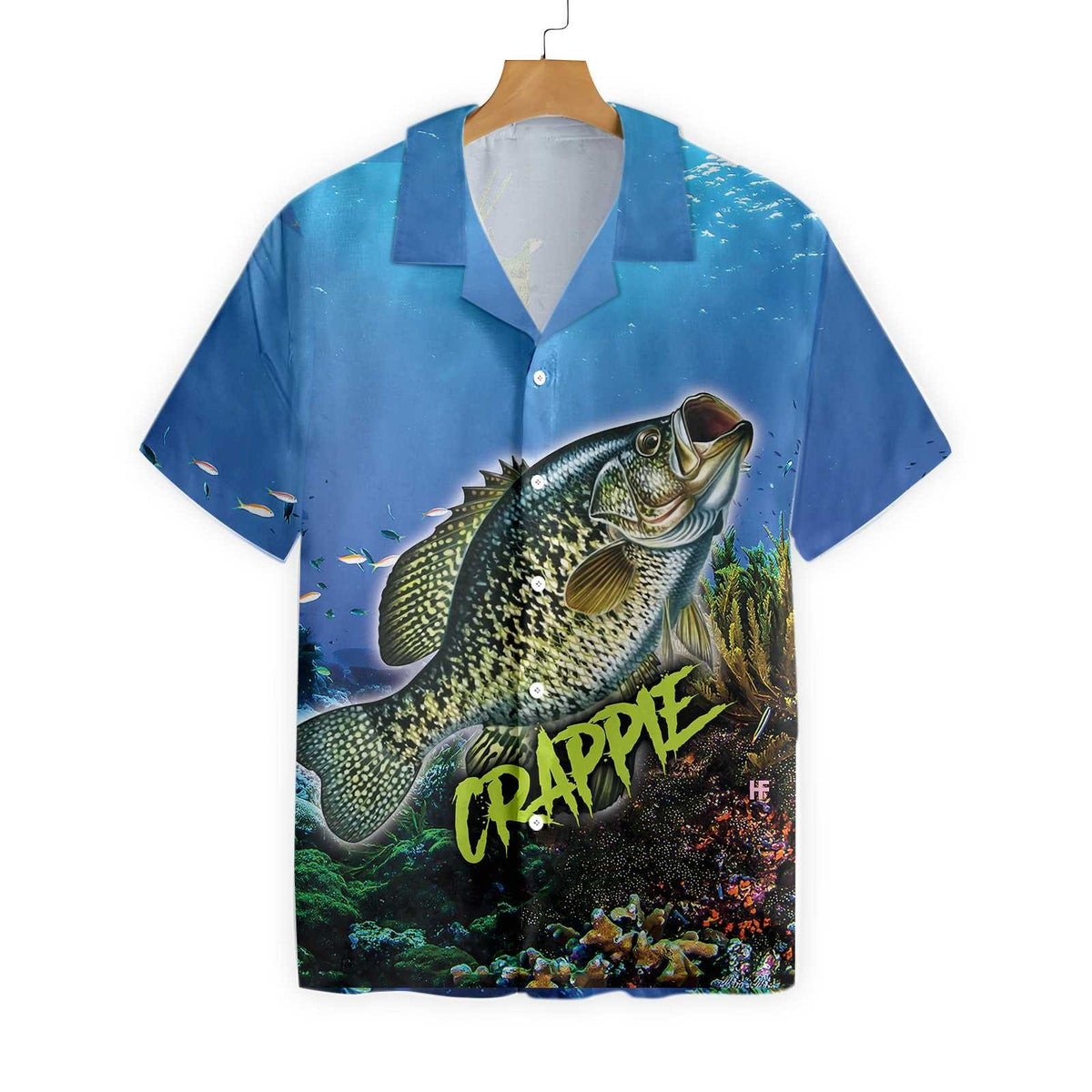 Crappie Fishing Hawaiian Shirt