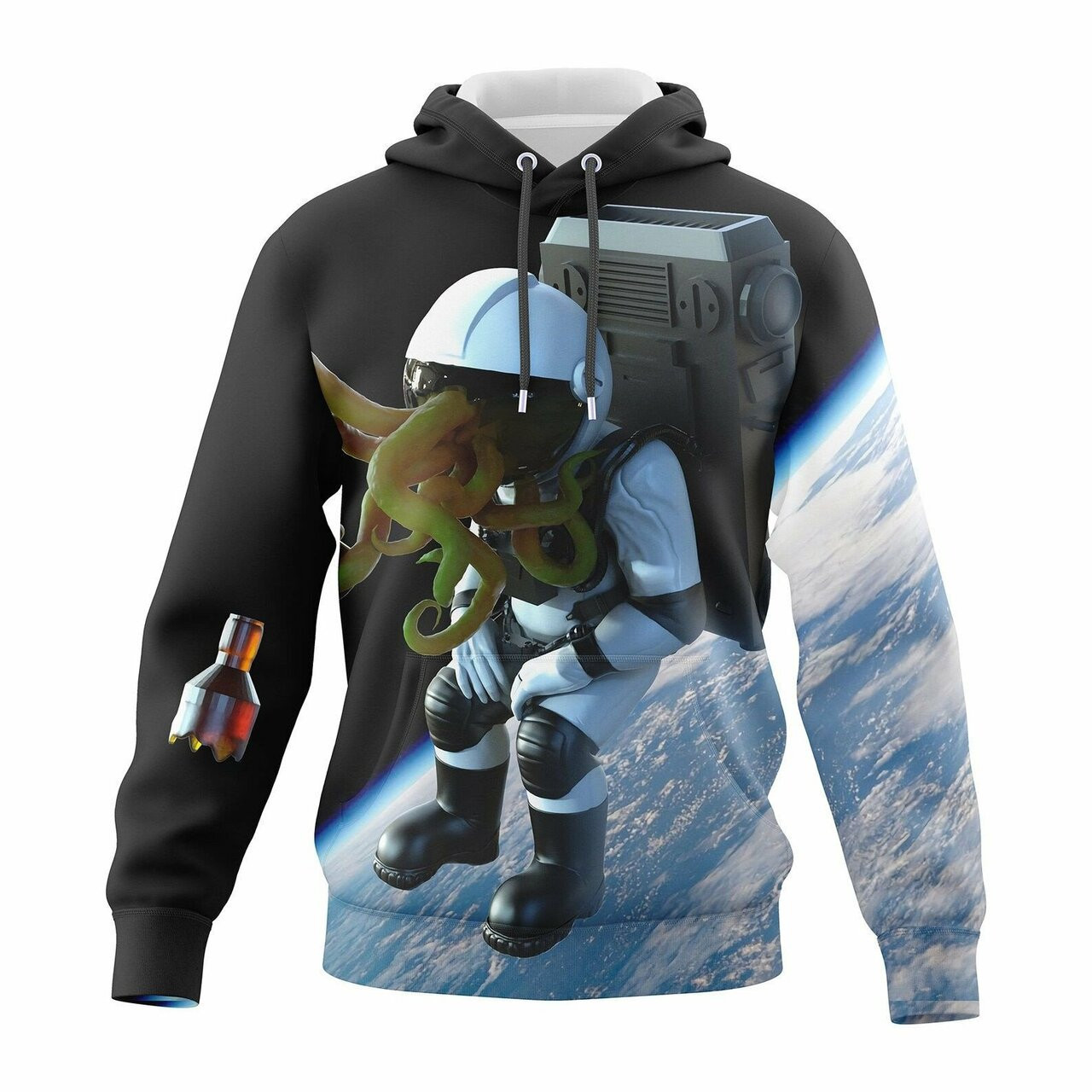 Creative Galaxy Astronaut Hoodie 3d All Over Print Hoodie