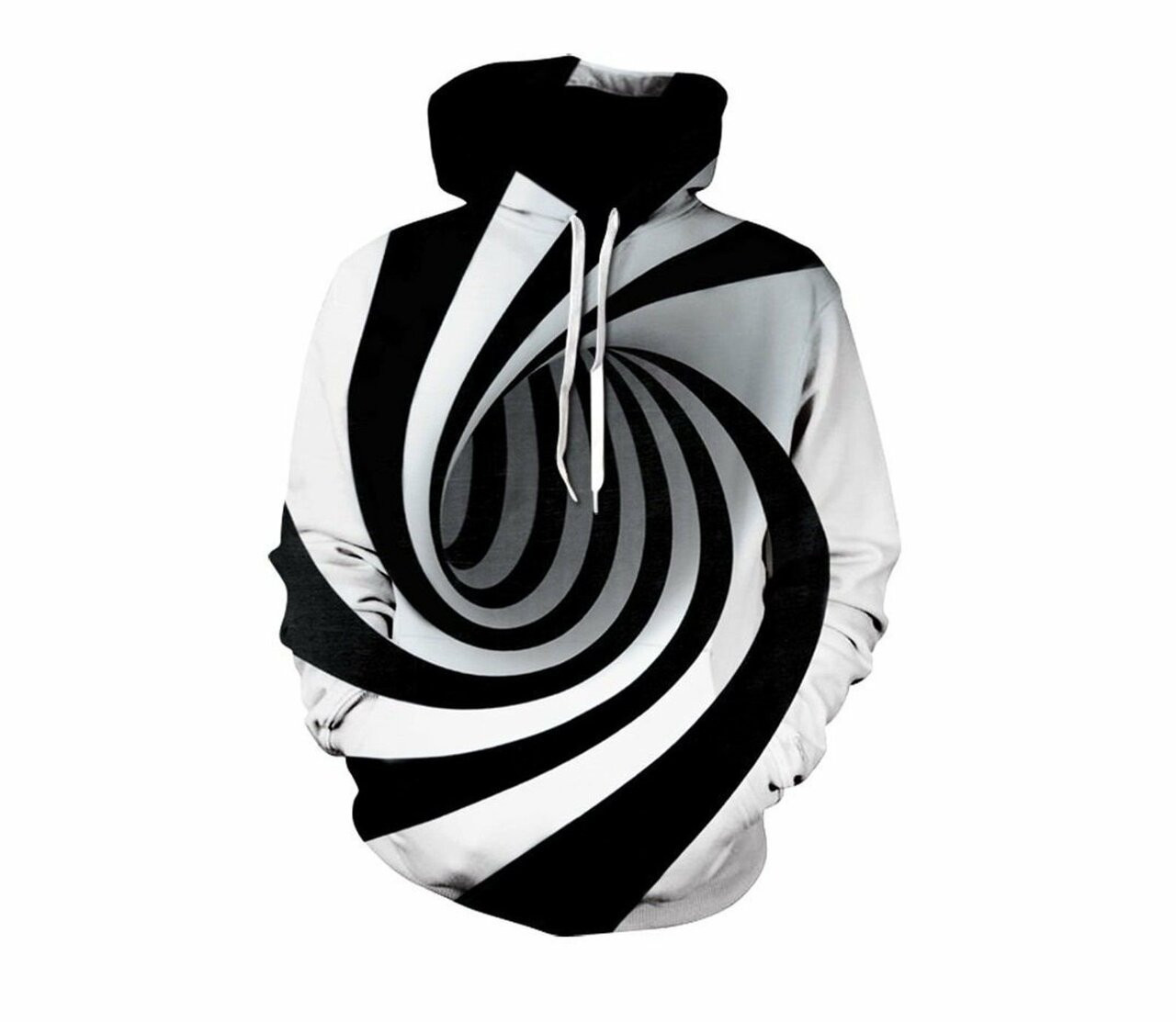 Creative Hypnotic Vortex 3d All Over Print Hoodie