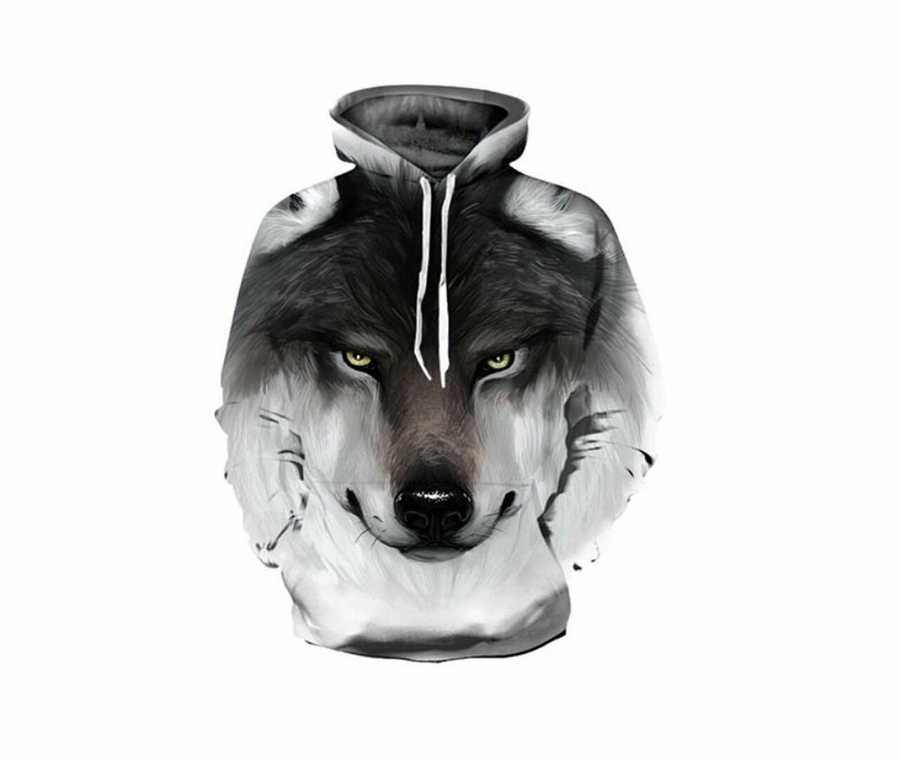 Creative Winter Wolf Husky 3d All Over Print Hoodie