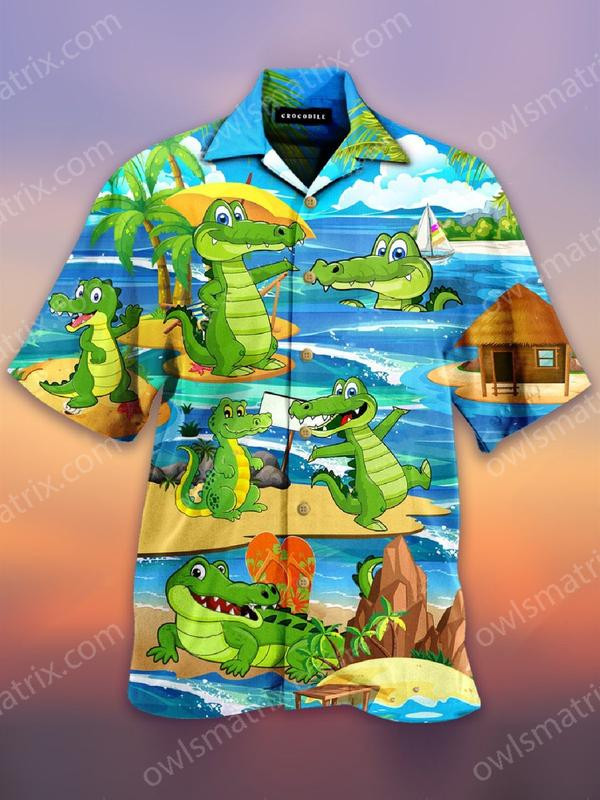 Crocodile Love Life Limited - Hawaiian Shirt - Hawaiian Shirt For Men, Hawaiian Shirt For Women, Aloha Shirt