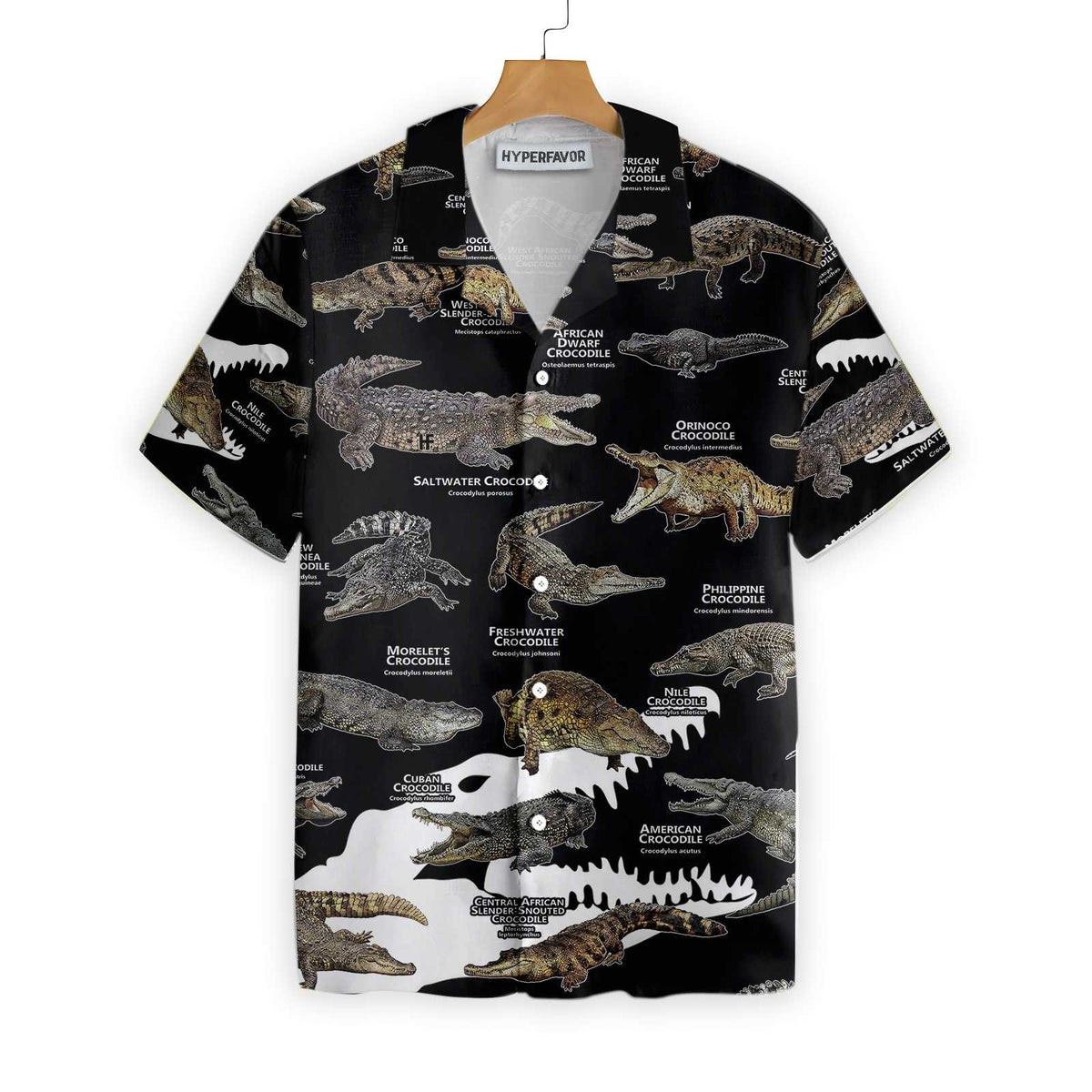 Crocodiles Of The World Shirt For Men Hawaiian Shirt