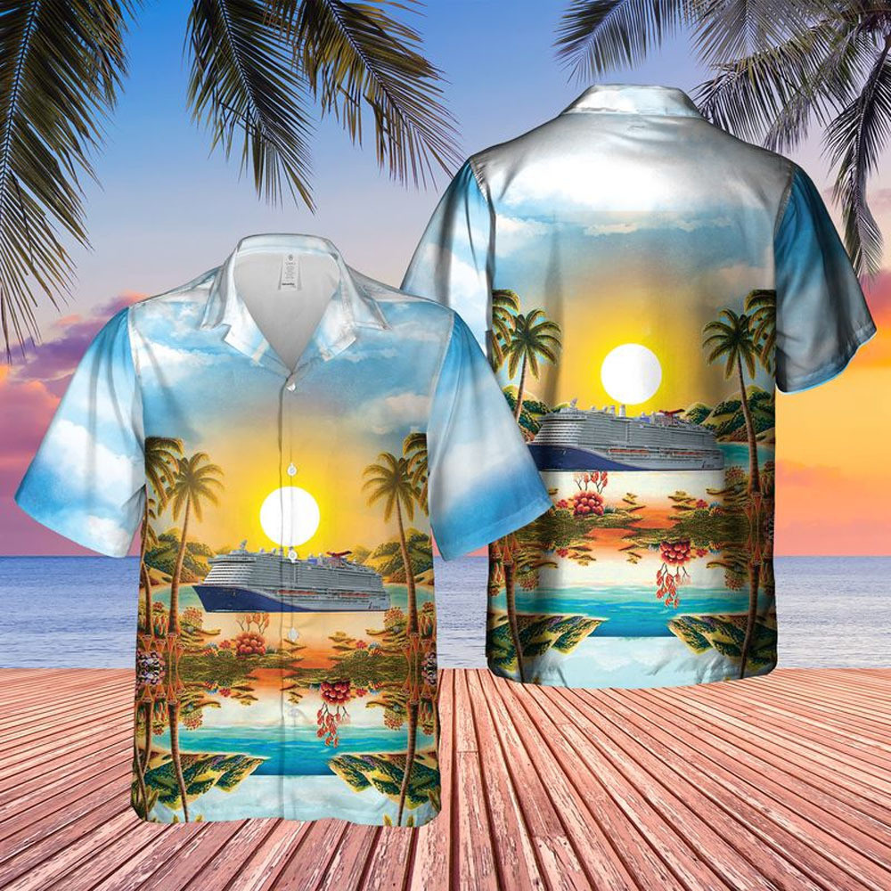 Cruise Ship Hawaiian Shirt Cruise Ship 3D Printed Shirt For Men and Women