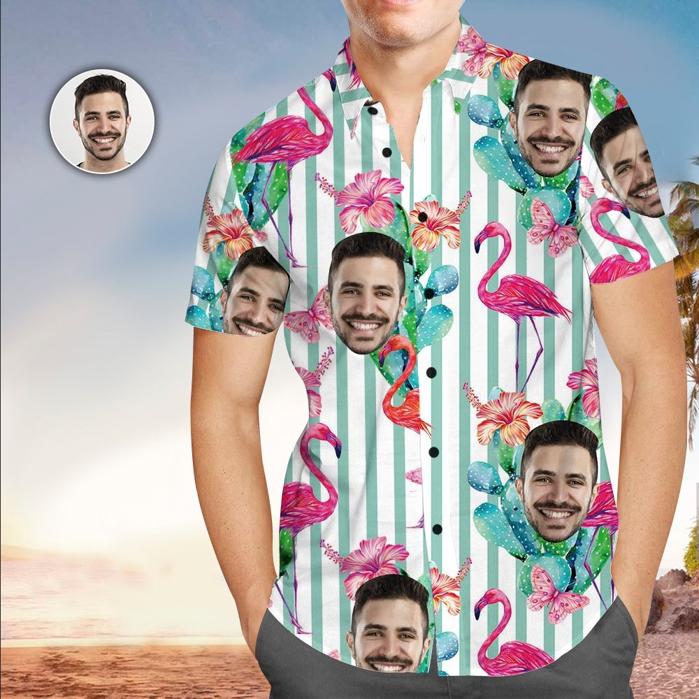 Custom Face Aloha Shirt Perfect Hawaiian Shirt For Custom Face Lover Shirt For Men and Women