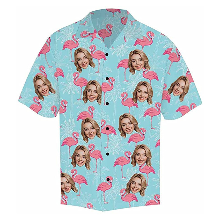 Custom Face Hawaiian Shirt Aloha Beach Shirt Lover Gift Ideas Shirt For Men and Women