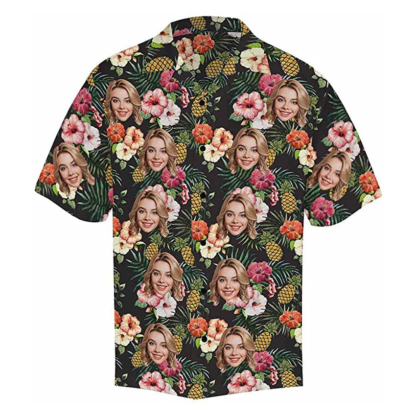 Custom Face Hawaiian Shirt Custom Face Shirt For Custom Face Lover Shirt For Men and Women