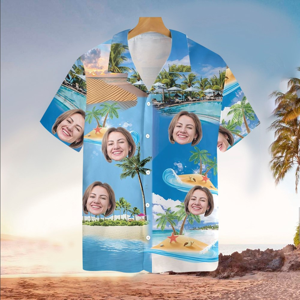 Custom Face Hawaiian Shirt Perfect Custom Face Clothing Shirt For Men and Women