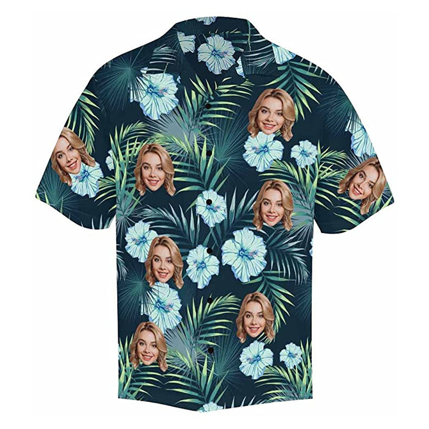 Custom Face Shirt Custom Face Hawaiian Shirt For Custom Face Lovers Shirt For Men and Women