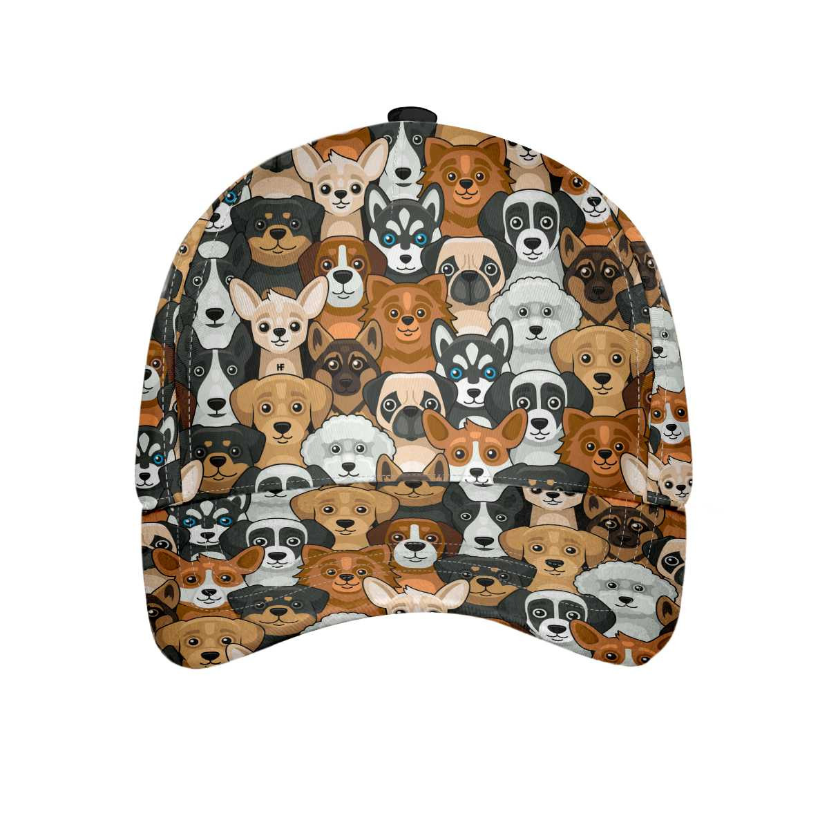 Cute Dog Cartoon Pattern Classic Cap