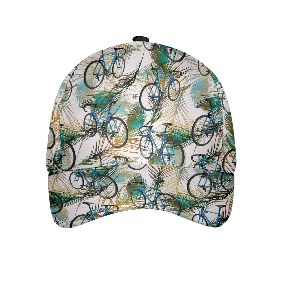 Cycling Feather Classic Cap Tropical Theme Bicycle Baseball Cap Gift For Cyclists