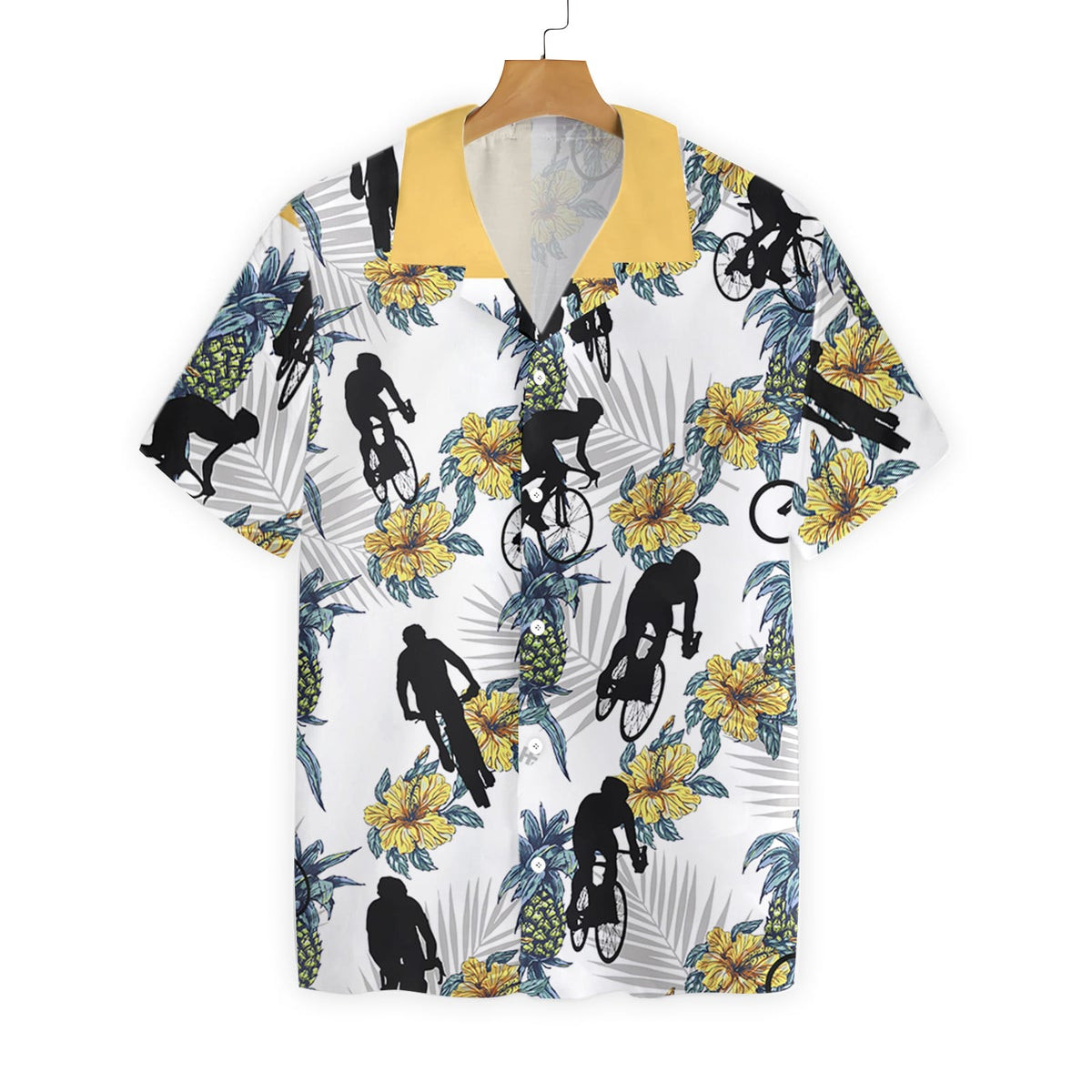 Cycling Ride With Me Custom Hawaiian Shirt