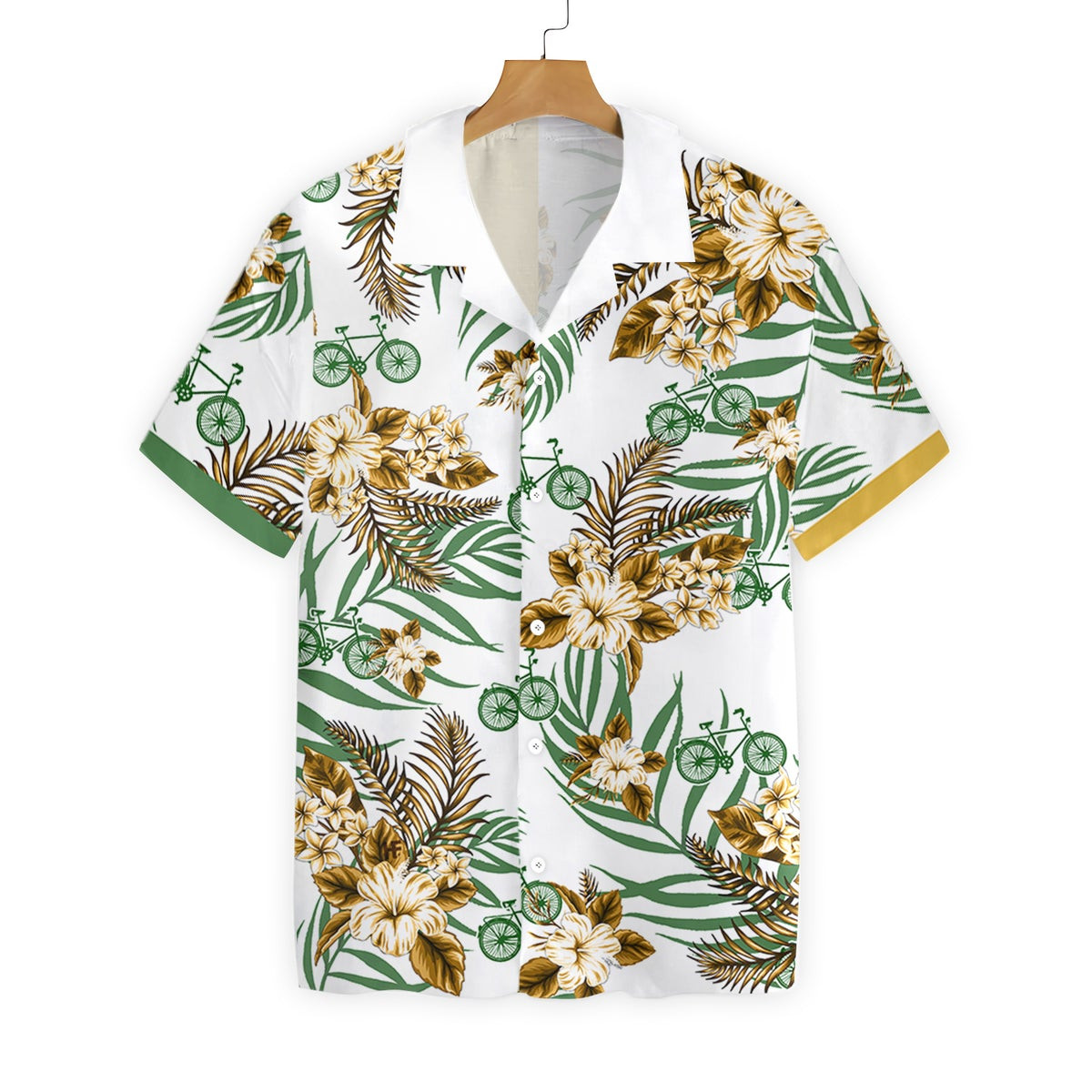 Cycling Tropical Custom Hawaiian Shirt