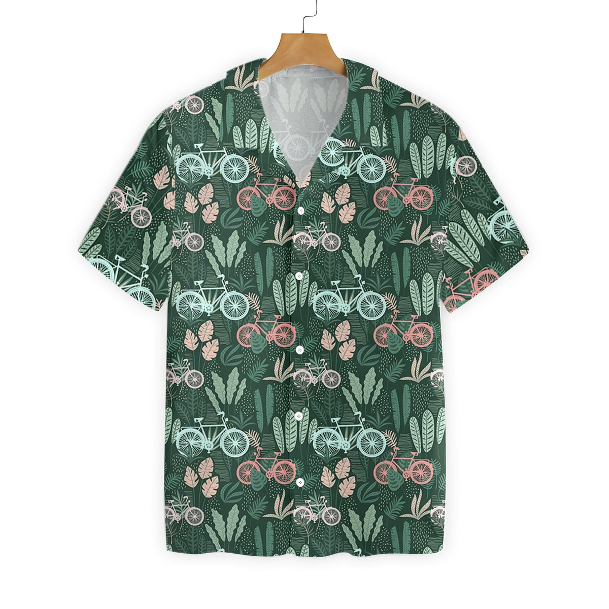 Cycling Tropical Hawaiian Shirt