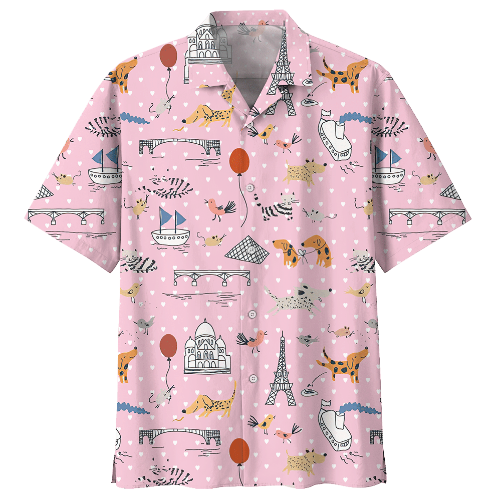 Dachshund Aloha Hawaiian Shirt Colorful Short Sleeve Summer Beach Casual Shirt For Men And Women