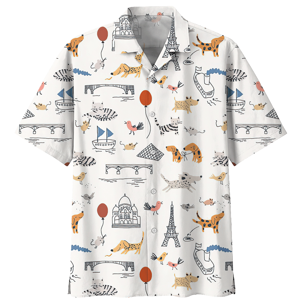 Dachshund Aloha Hawaiian Shirt Colorful Short Sleeve Summer Beach Casual Shirt For Men And Women