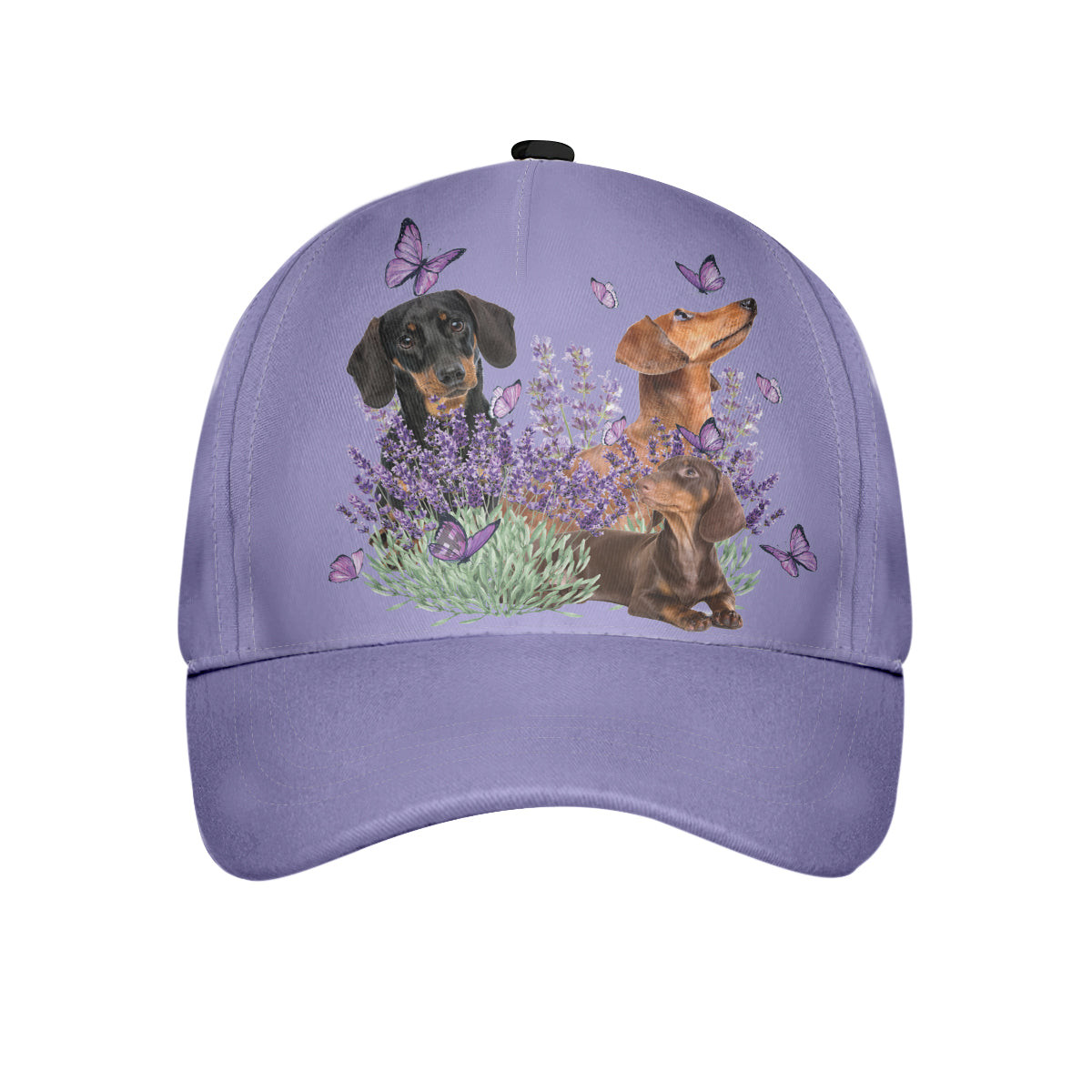 Dachshund Friends Flower Cap