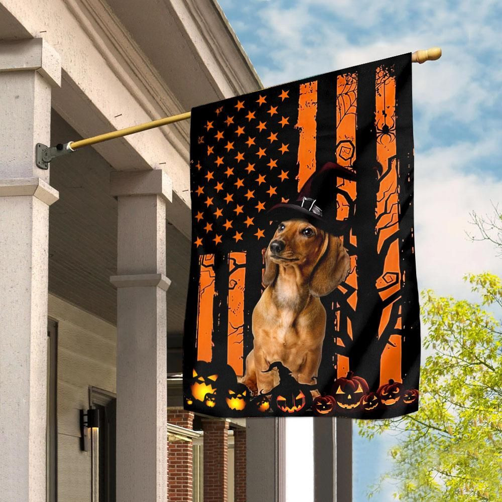 Dachshund Garden Flag House Flag