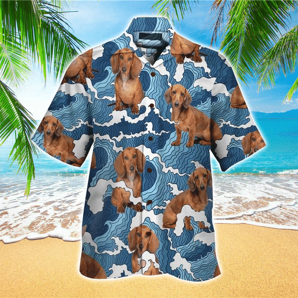 Dachshund Hawaiian Shirt for Men and Women