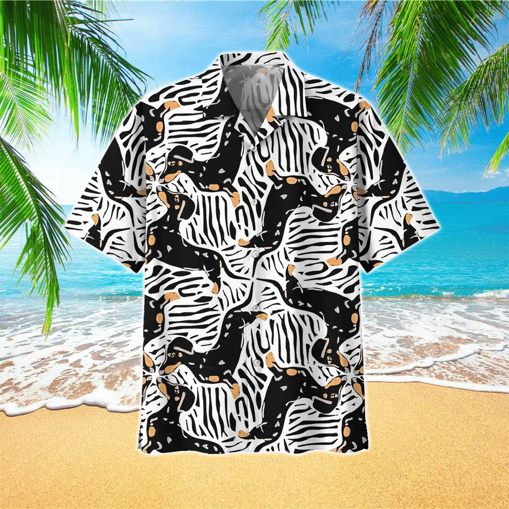 Dachshund Hawaiian Shirt for Men and Women