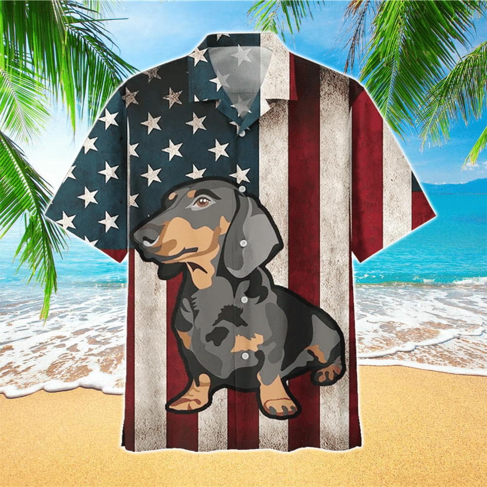 Dachshund Hawaiian Shirt for Men and Women