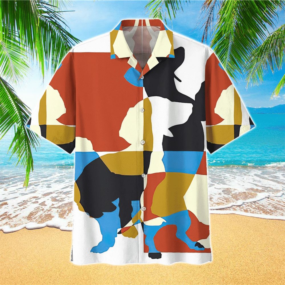 Dachshund Hawaiian Shirt for Men and Women