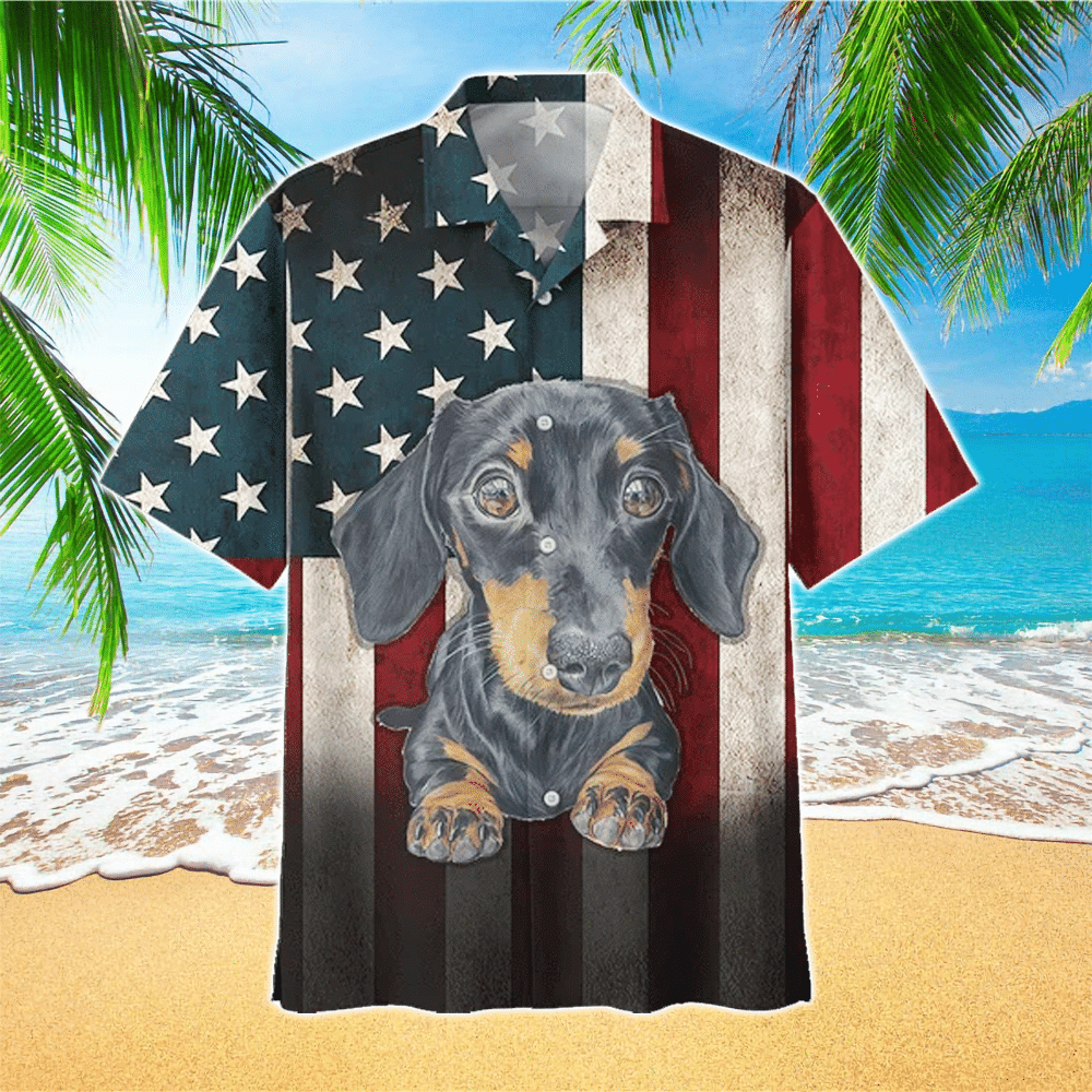 Dachshund Hawaiian Shirt for Men and Women