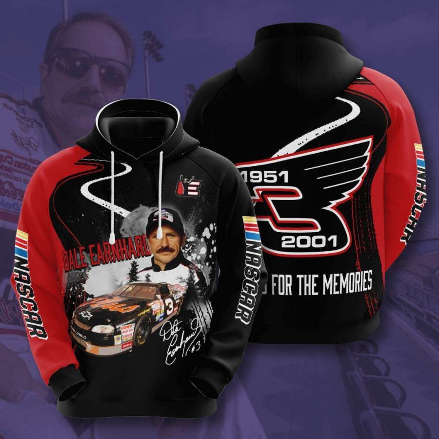 Dale Earnhardt No494 Custom Hoodie 3D All Over Print