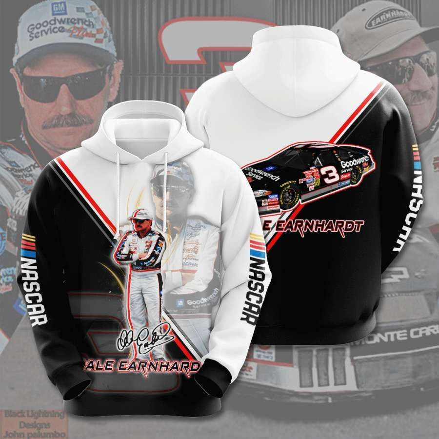 Dale Earnhardt No495 Custom Hoodie 3D All Over Print