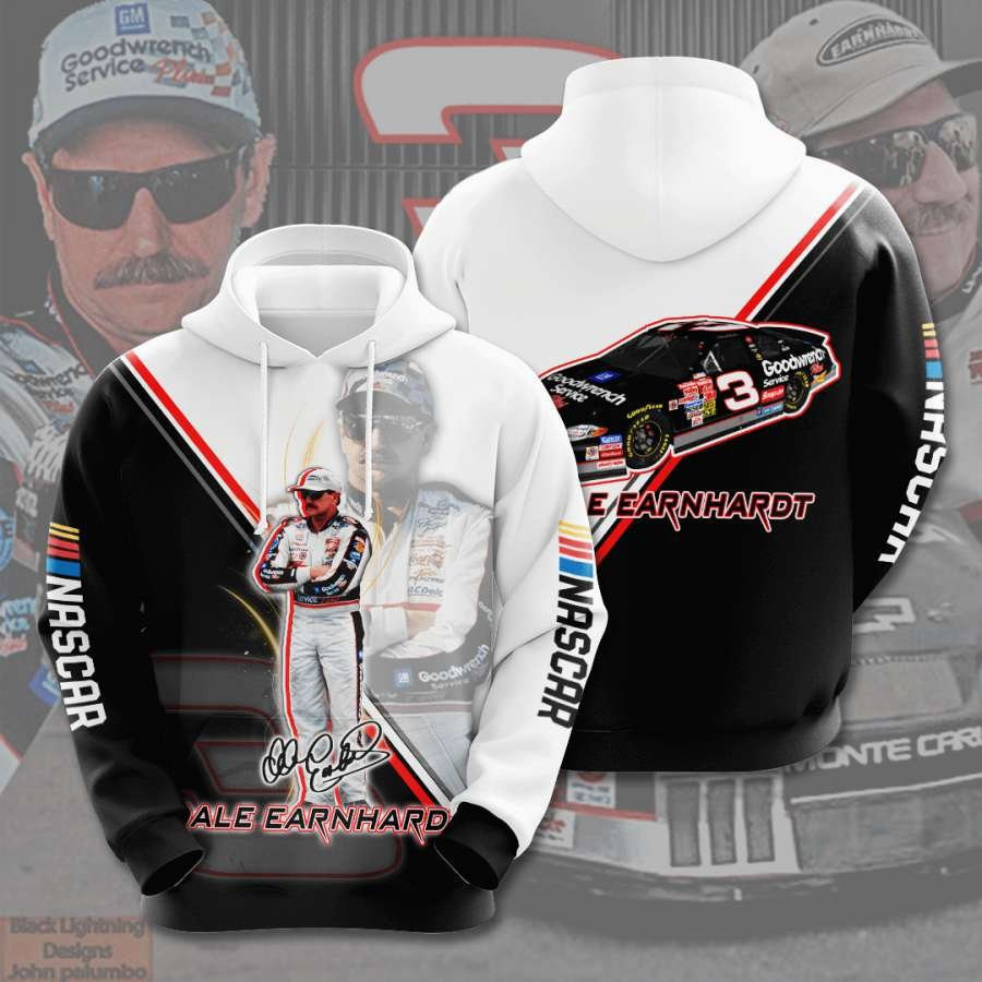 Dale Earnhardt No495 Custom Hoodie 3D