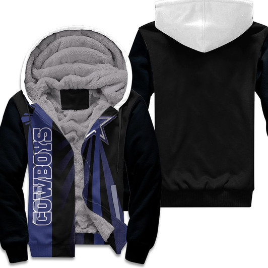 Dallas Cowboys 3D Fleece Hoodie