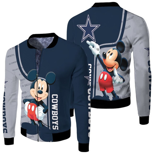 Dallas Cowboys Fleece Bomber Jacket