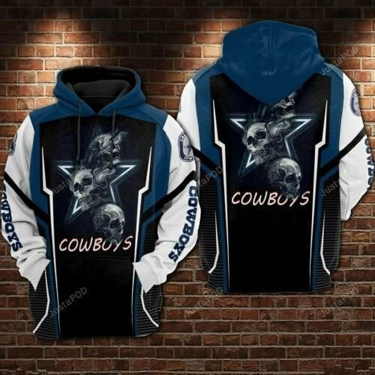 Dallas Cowboys Football 3d All Over Print Hoodie