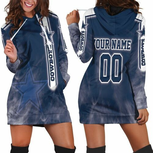 Dallas Cowboys For Cowboys Lover 3d Hoodie Dress Sweater Dress Sweatshirt Dress