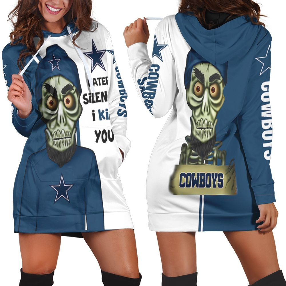 Dallas Cowboys Haters I Kill You 3d Hoodie Dress Sweater Dress Sweatshirt Dress