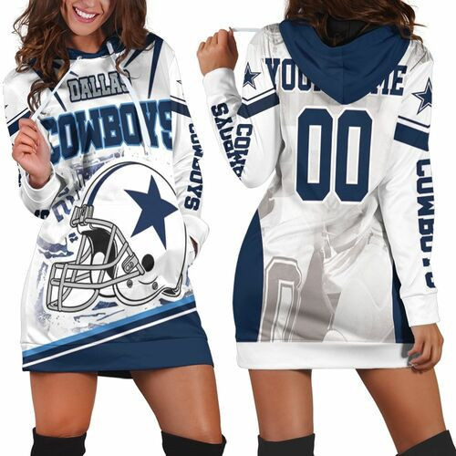 Dallas Cowboys Helmet Nfc East Division Super Bowl 2021 Personalized Hoodie Dress Sweater Dress Sweatshirt Dress