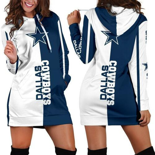 Dallas Cowboys Hoodie Dress Sweater Dress Sweatshirt Dress 3d All Over Print For Women Hoodie