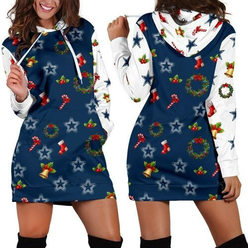 Dallas Cowboys Hoodie Dress Sweater Dress Sweatshirt Dress 3d All Over Print For Women Hoodie